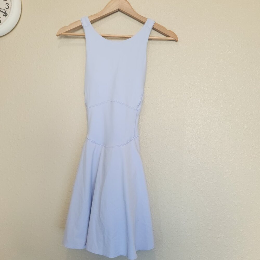 Lululemon Court Crush Golf/Tennis Dress, size 6, baby blue, like new